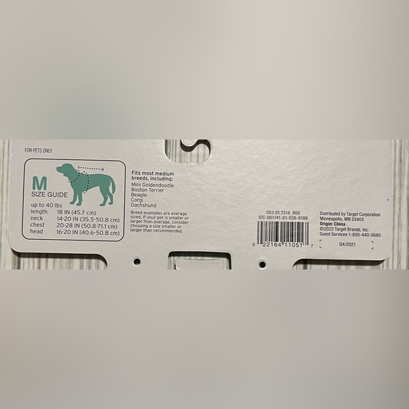 New Boots & Barkley “Lover Not A Biter” Tank Top for Dogs Size Medium - Picture 3 of 4